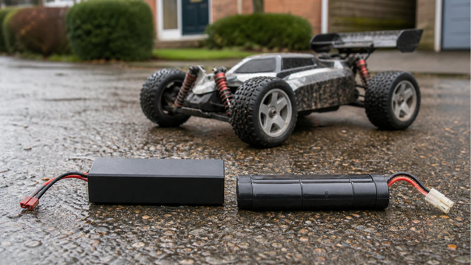 NiMH and LiPo packs compared for a UK brushless RC car upgrade